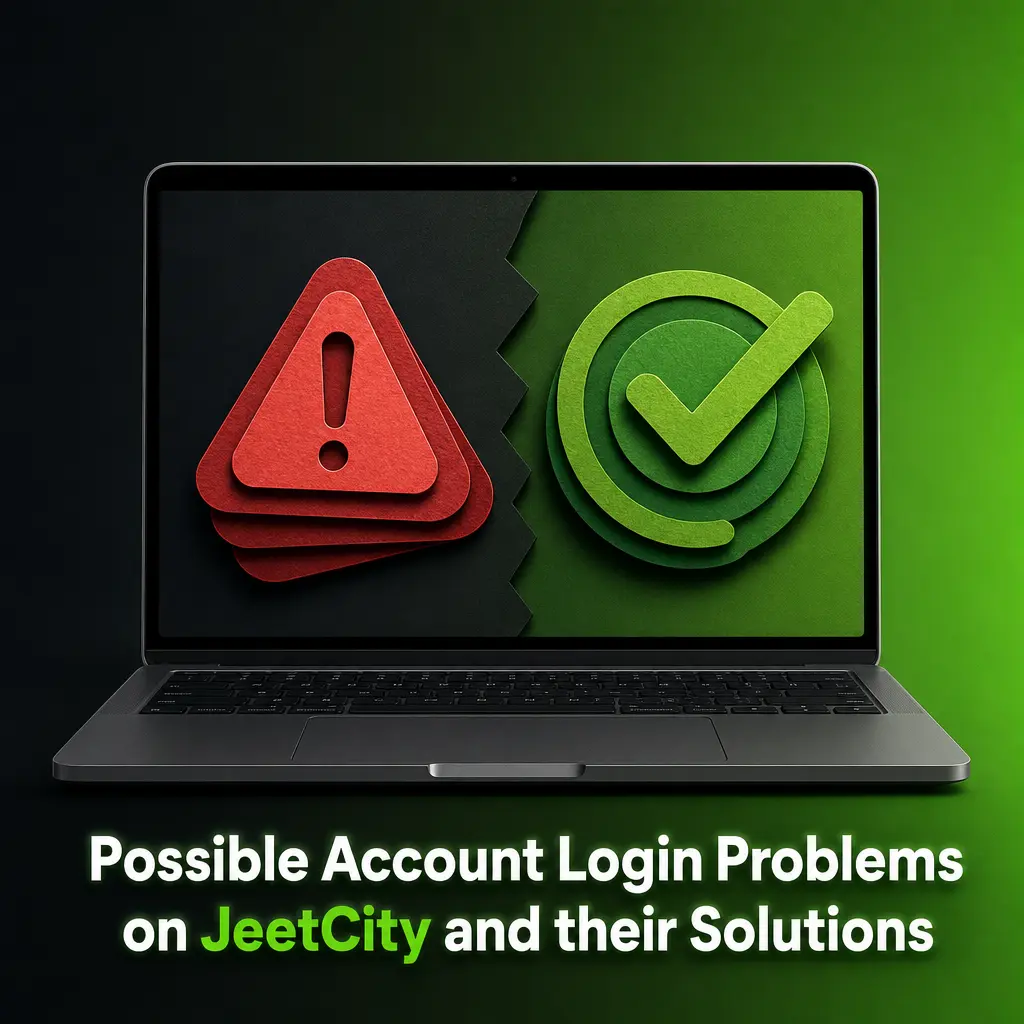 Possible Account Login Problems on JeetCity and their Solutions