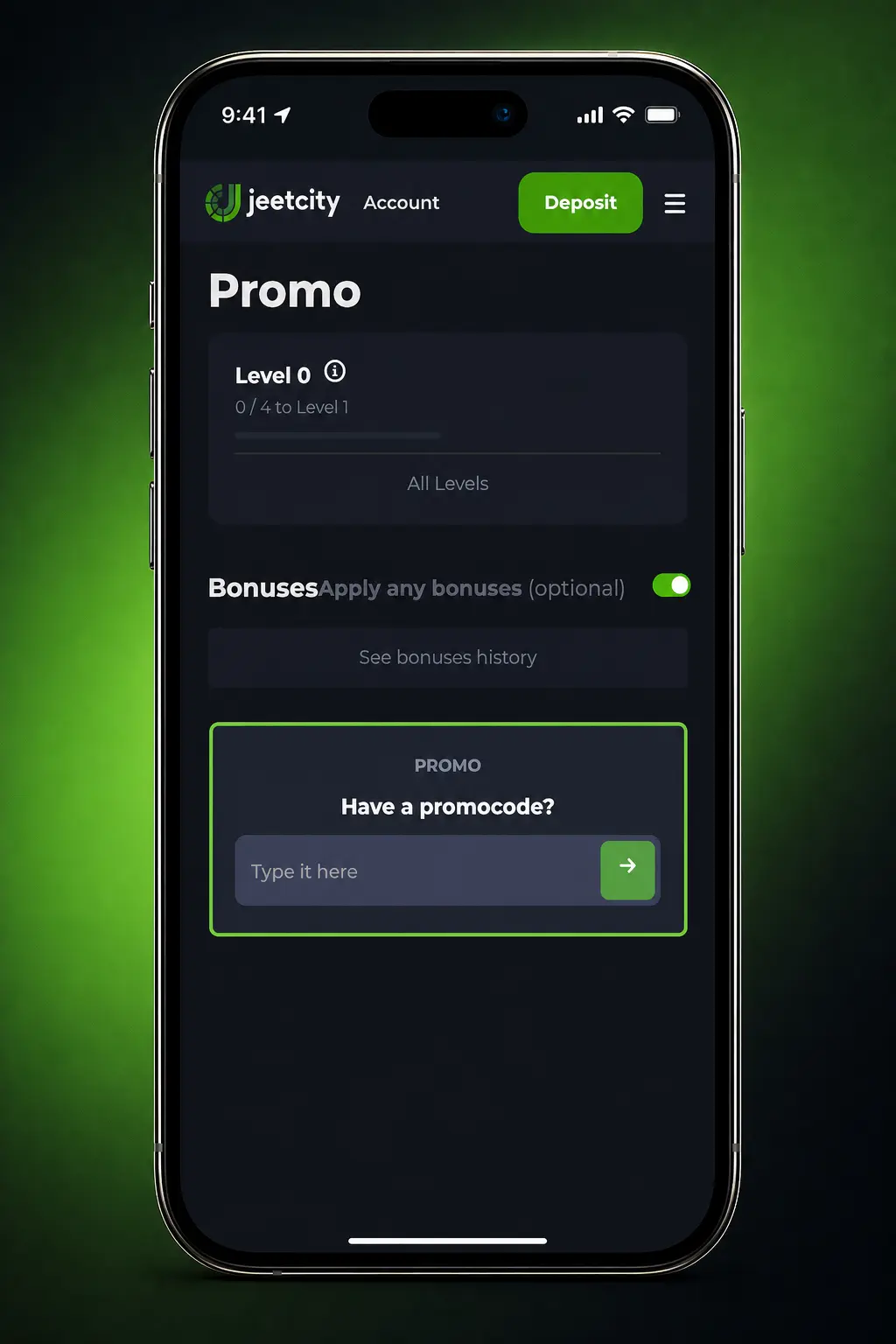 How to Use Bonus - Step 4