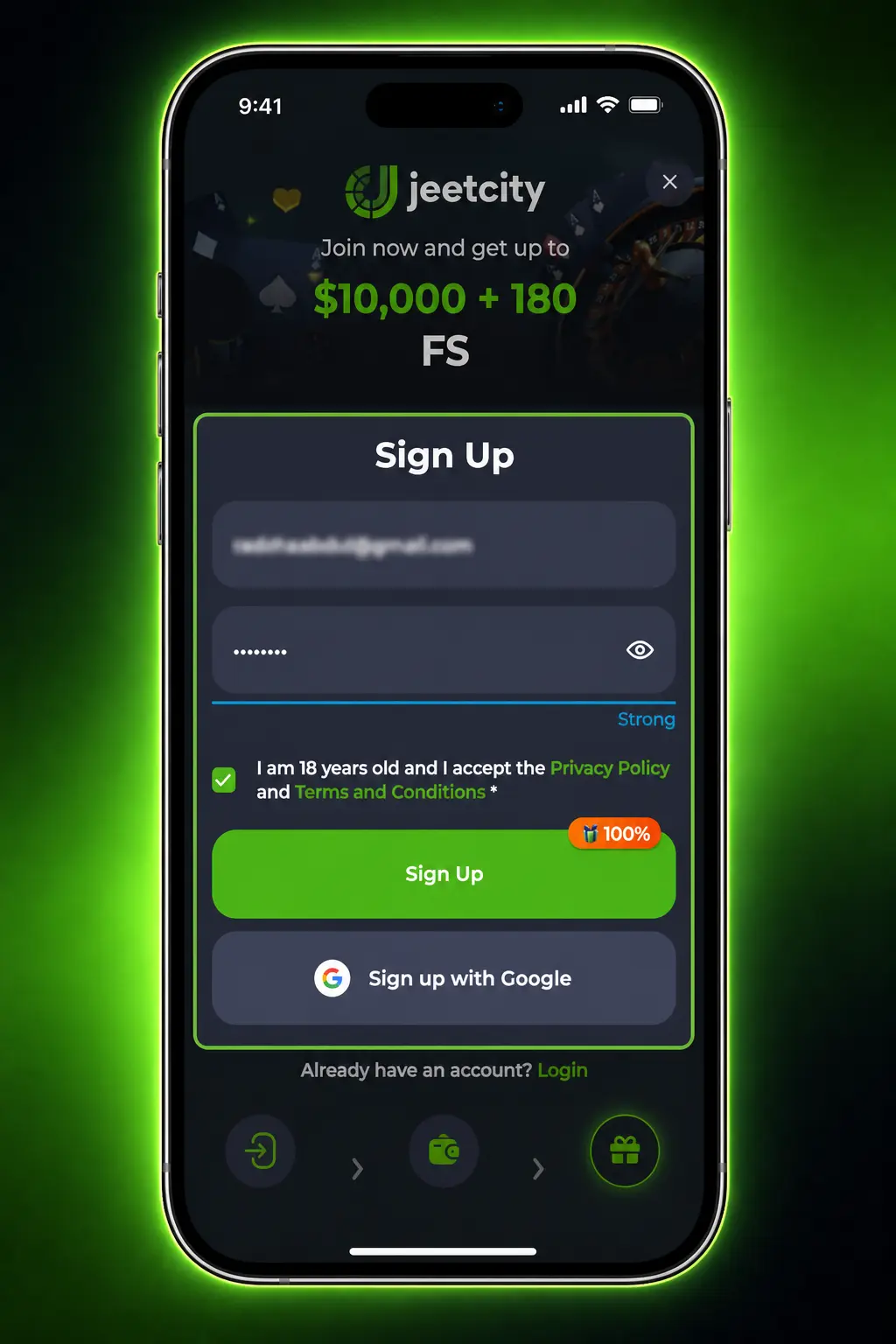 Deposit Instructions - Step 1
