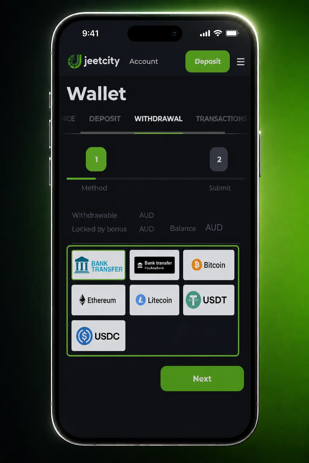 Withdraw Money - Step 3